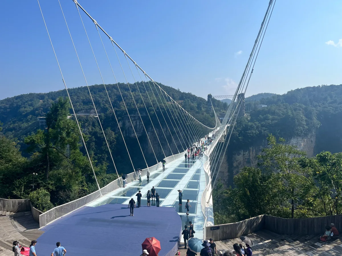 张家界大峡谷玻璃桥